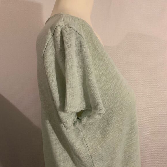 Project Social T Womens V-Neck Short Sleeve T-shirt Top Mint Green Size Small - Picture 4 of 7